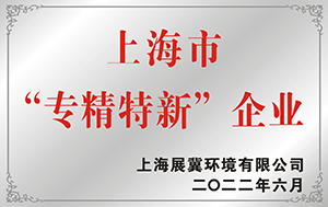 获得上海市“专精特新”及科技“小巨人”企业
